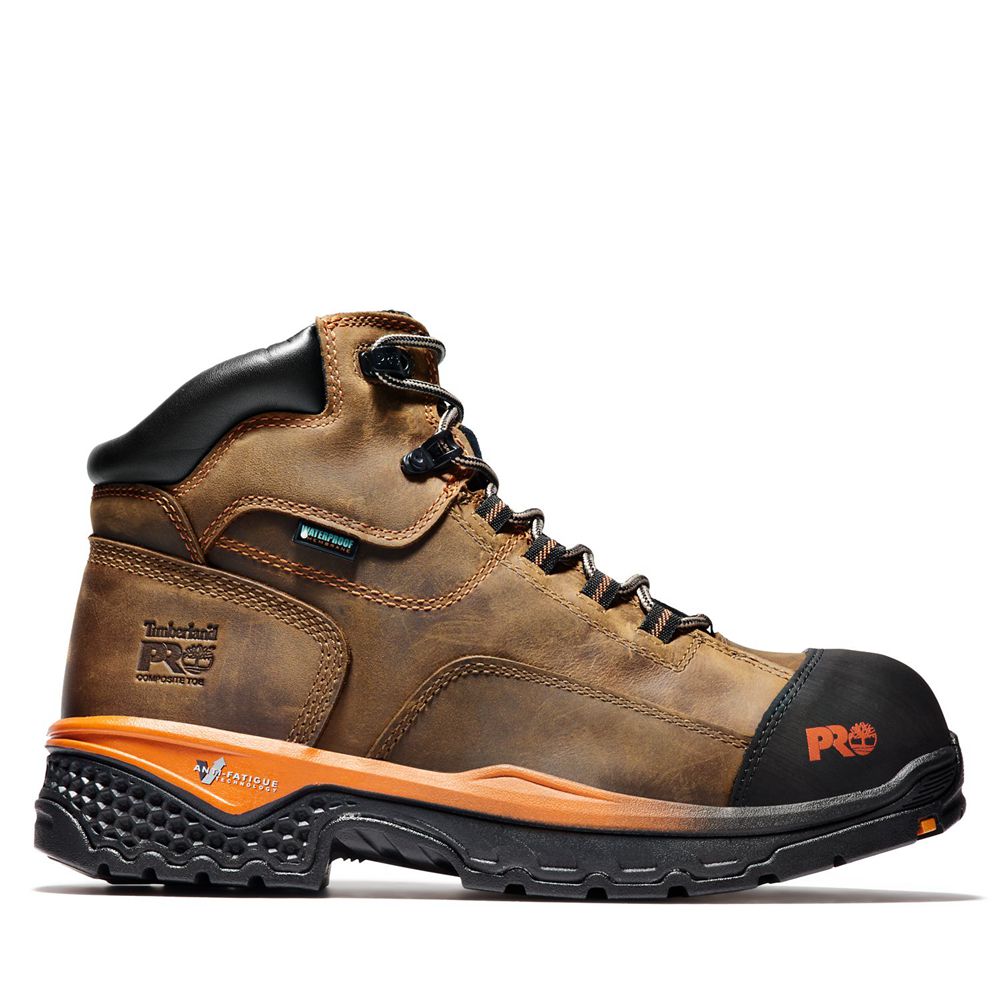 Bocanci De Muncă Timberland Barbati Maro/Negrii - Pro® Bosshog 6 Comp Toe - Romania - OFMEKA426